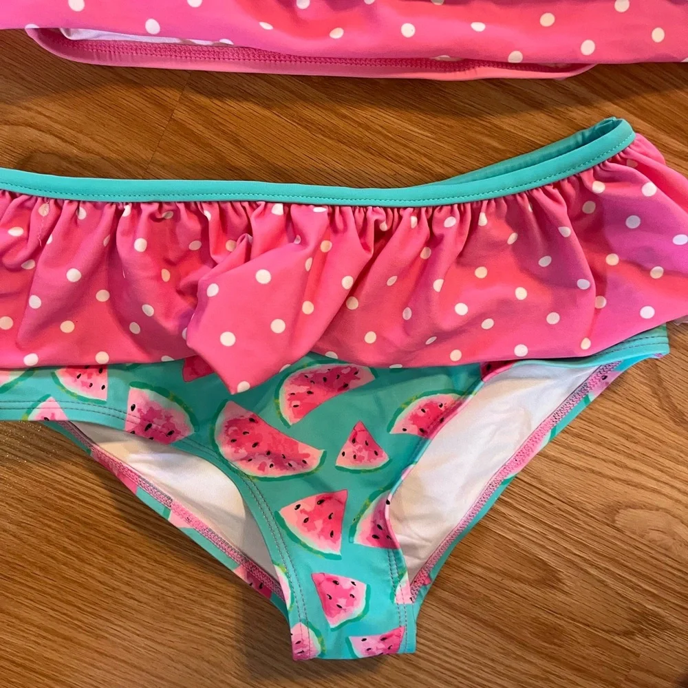Matilda‎ Jane Enchanted Garden Water Play Two Piece Swim Suit Size 14